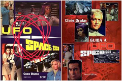 Il volume su UFO e Spazio 1999 di Chris Drake e la sua versione italiana!